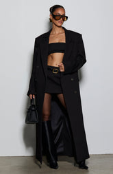 Michelle Coat - Black Jacket Babyboo Fashion Premium Exclusive Design